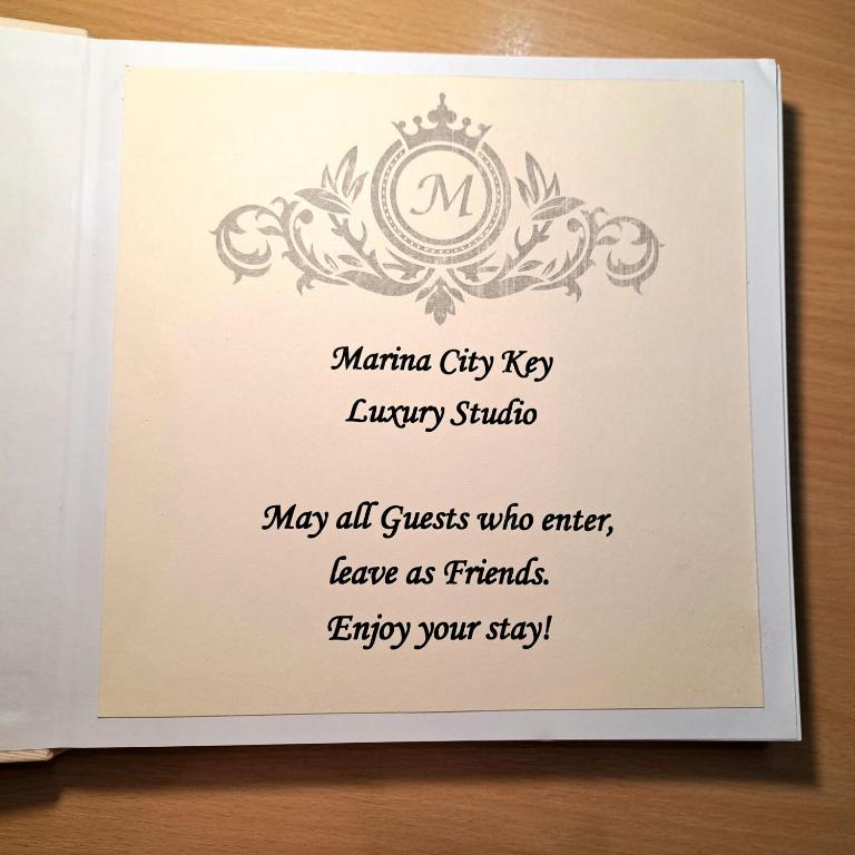 Marina City key Luxury Studio - 2