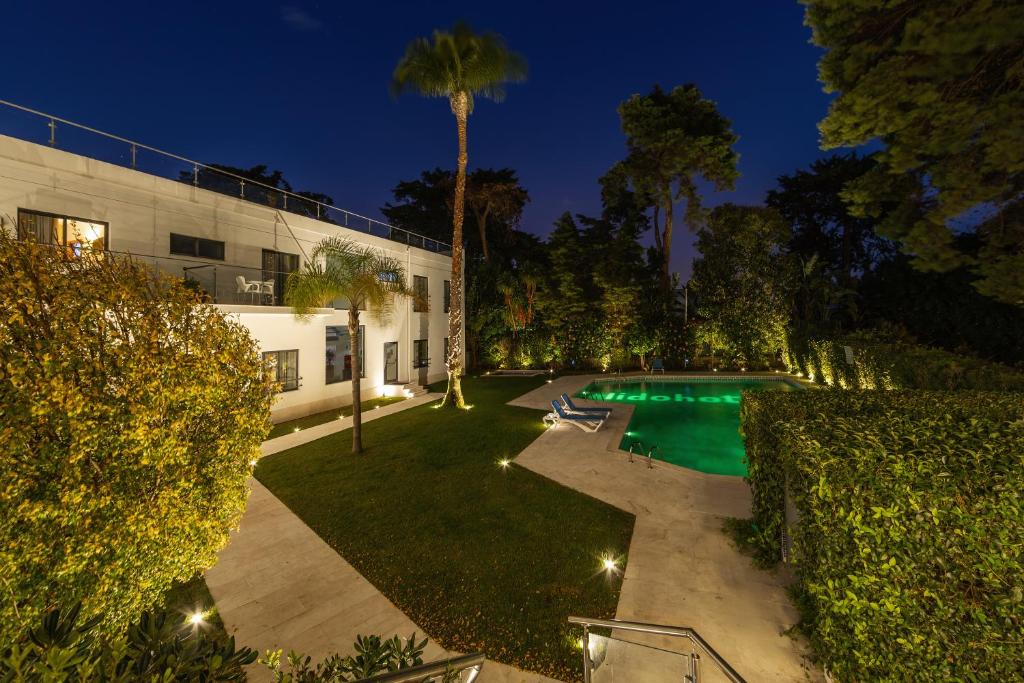 A szálláshely kívülről