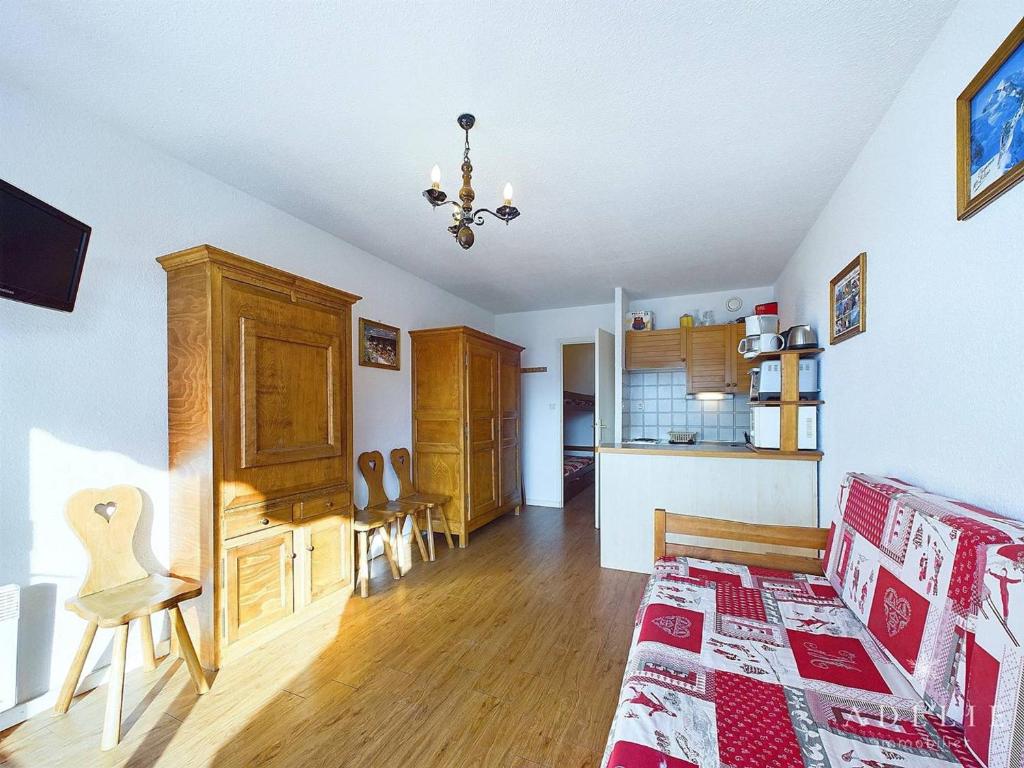 Studio montagne au centre, 4 pers, balcon, proche pistes - FR-1-398-575 - 3