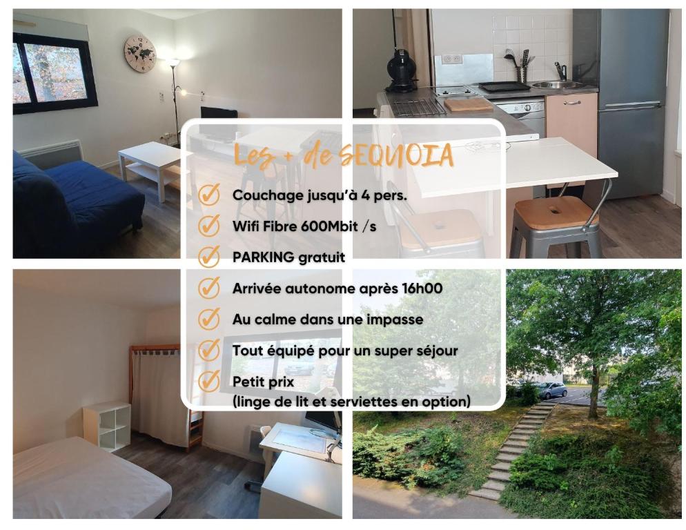 Idéal couple Appartement 1 chambre Cosy et calme pour visiter Nantes - 3