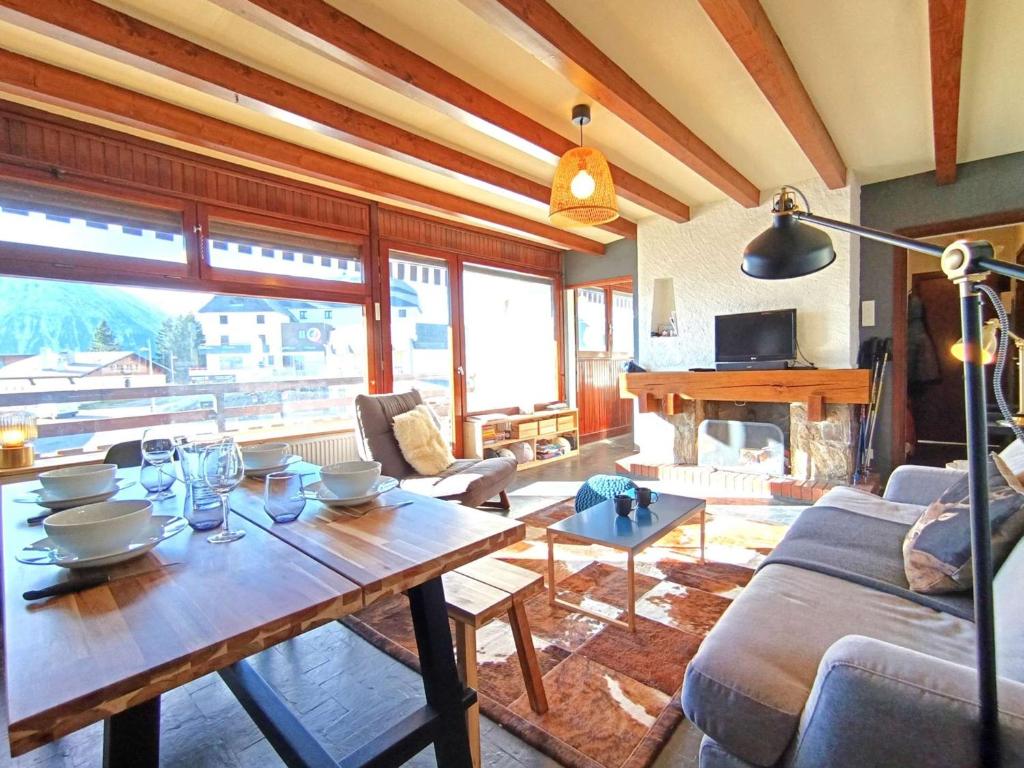T2 confortable pour 4 pers avec balcon sud et parking à 1700m d'altitude - FR-1-457-362 - 5