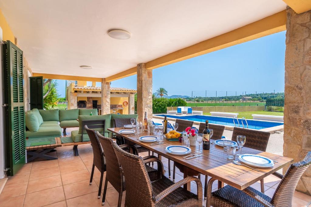 Villa Can Patriarca with Pool, Garden, Mountain Views, ideal for Families - 5