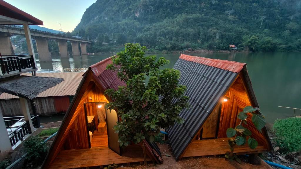 View, Pont Inn Nong Khiaw in Nong Khiaw