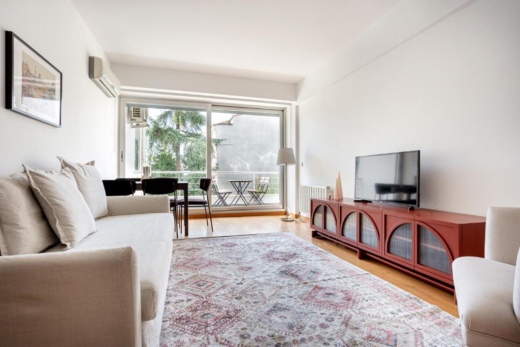 شقة مع إطلالة على الحديقة