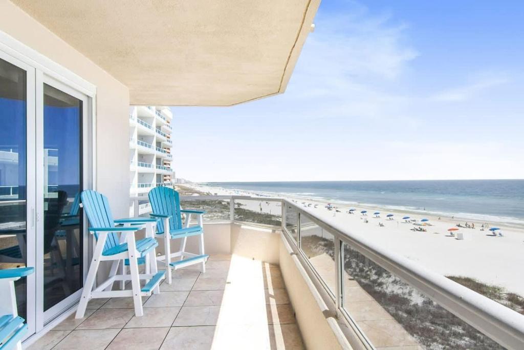 The Enclave 401 4th floor corner-unit beachfront, Orange Beach