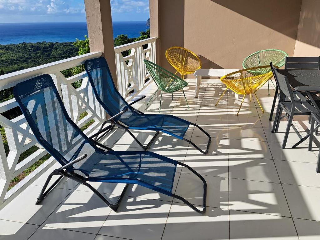 BAS de VILLA LE ROCHER AVEC VUE SUR MER, Le Diamant