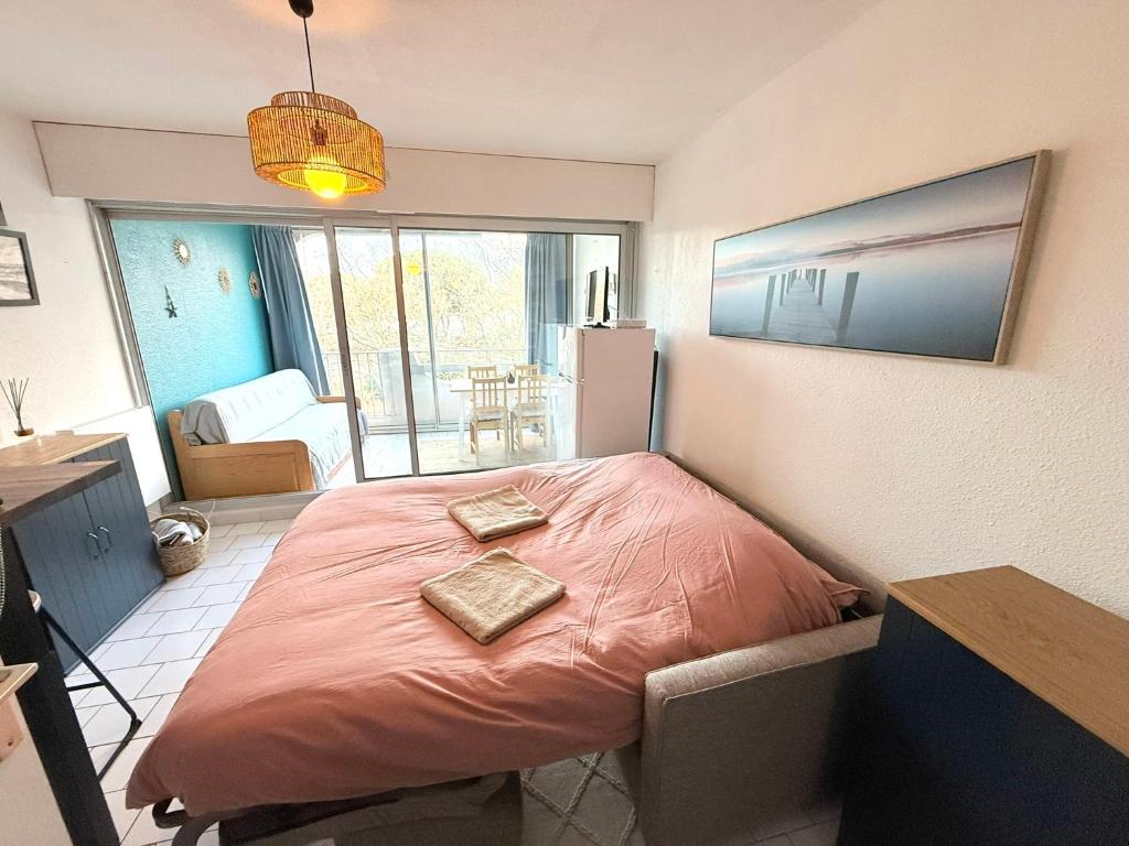 Appart Grande motte Quartier Couchant - Parking - Balcon- Piscine - Plage 300m - 5