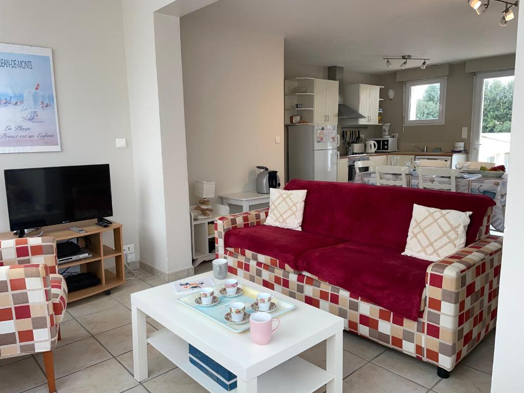 Maison spacieuse à 100m de la plage, 6 pers. - FR-1-323-557 - 1