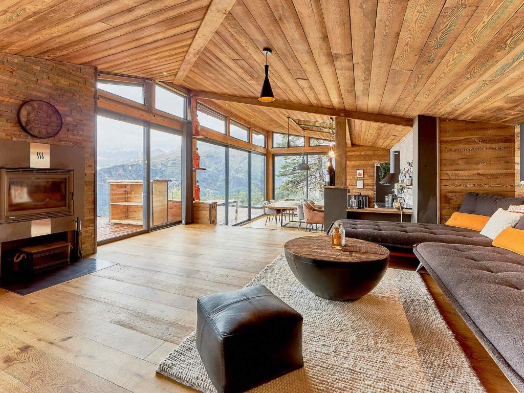 Chalet d'exception à Pra-Loup 1600 avec Sauna et Vue sur Montagnes - 4