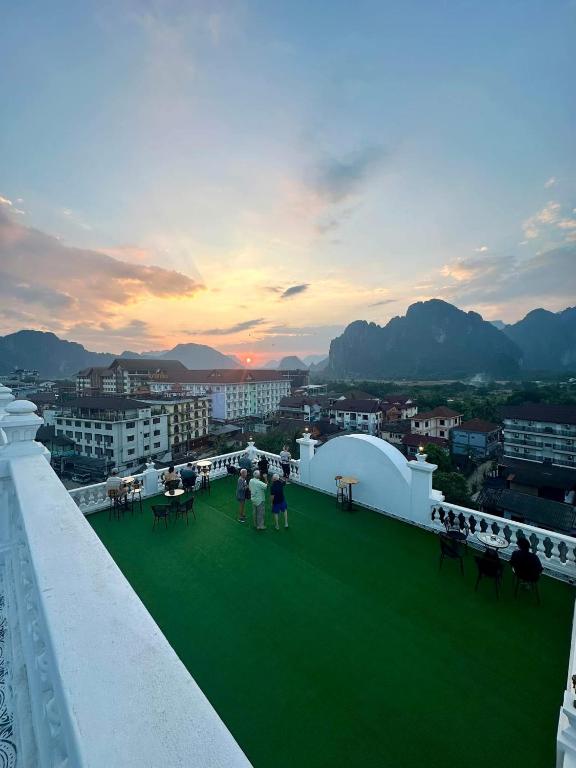 Surrounding environment, SKY HOTEL in Vang Vieng