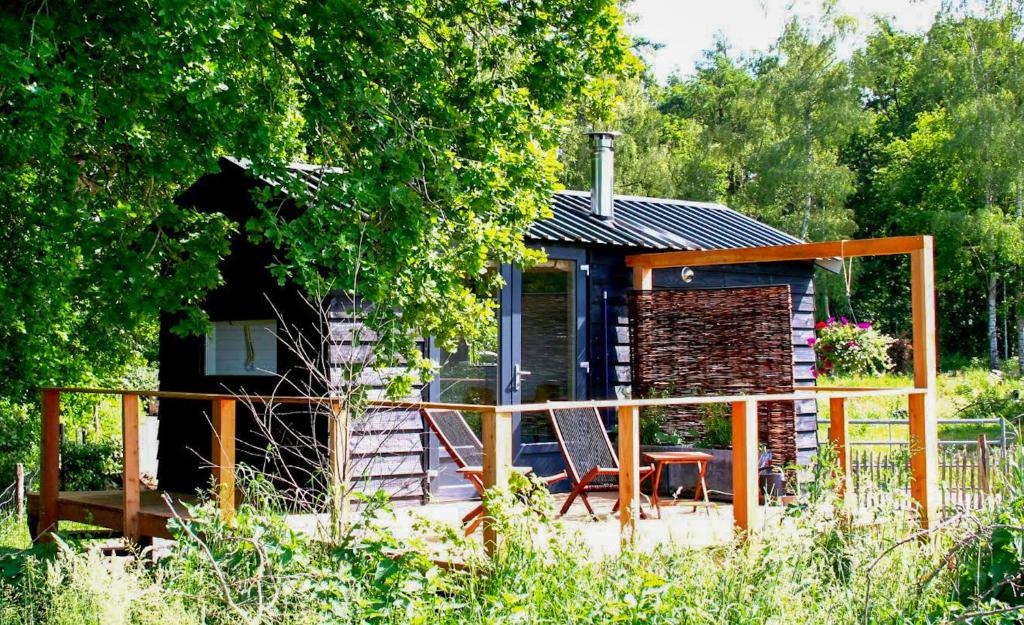 Shepherd's Hut a tiny ecohouse near Dwingelderveld, Ruinen