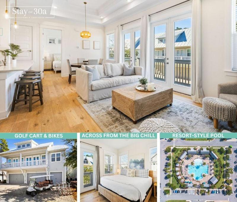 Sea la Vie by Stay On 30A- Pool, Bikes, Golf Cart, Inlet Beach