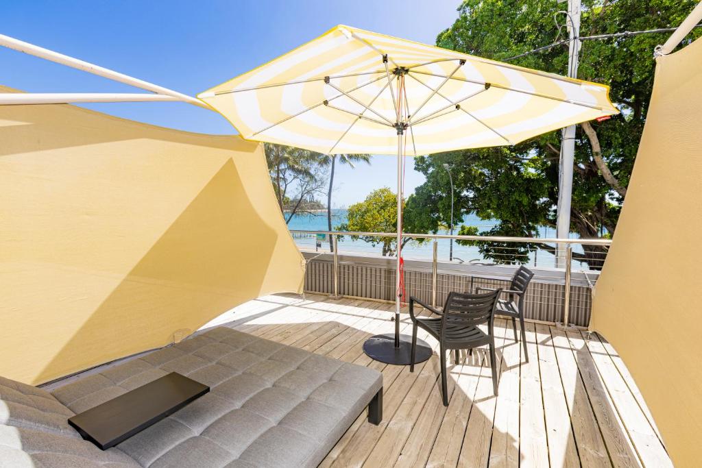 호텔 보리바쥬의 해변가 전경