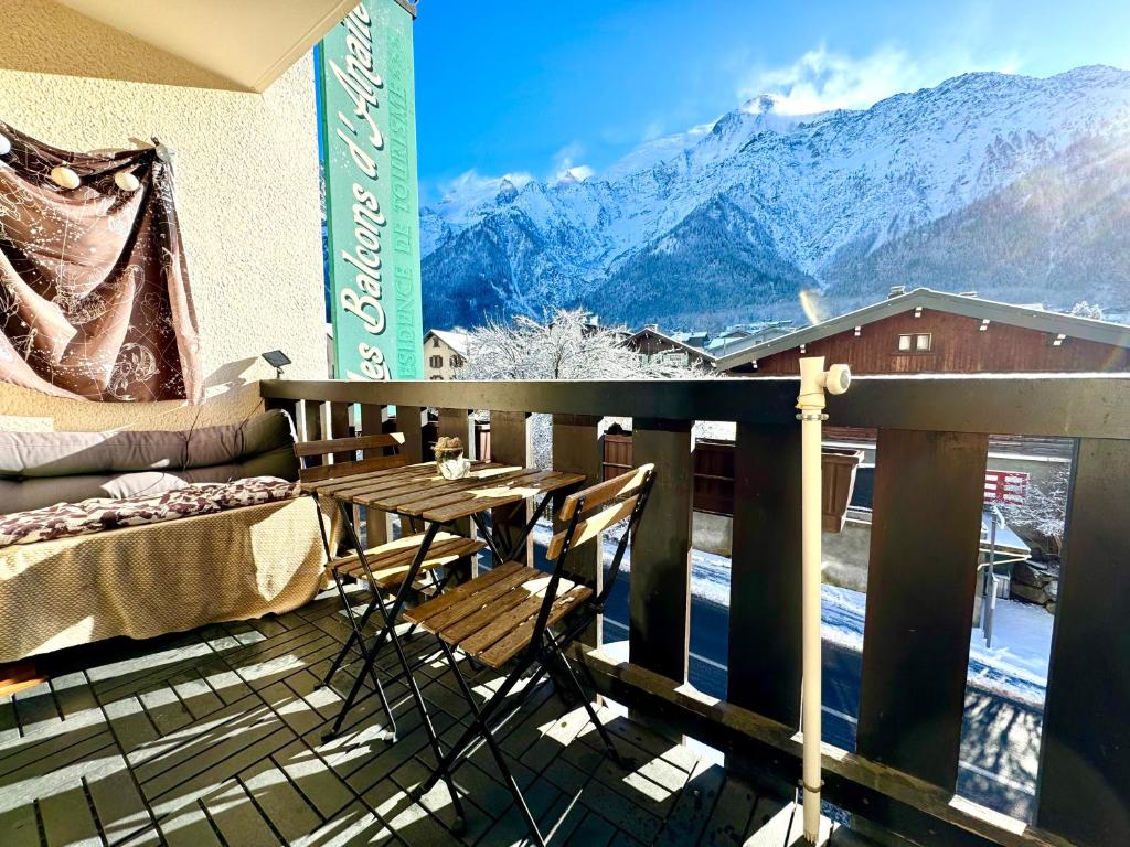 Appartement vue Montblanc 5mn piste1 - 2