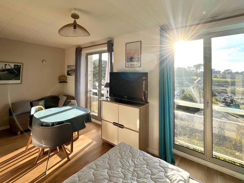 Studio cosy pour 2 pers. avec parking à Perros-Guirec, près de la plage St Guirec - FR-1-368-436 - 1