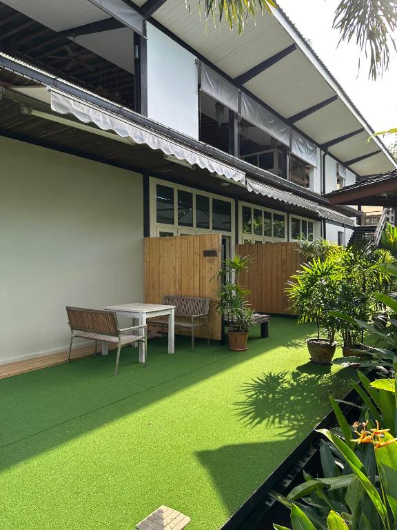 Unterkunft von außen