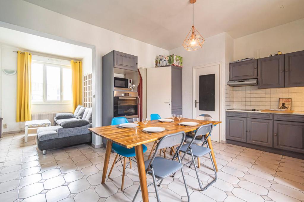 Grand appartement Reims gare centre 4 chambres - 1