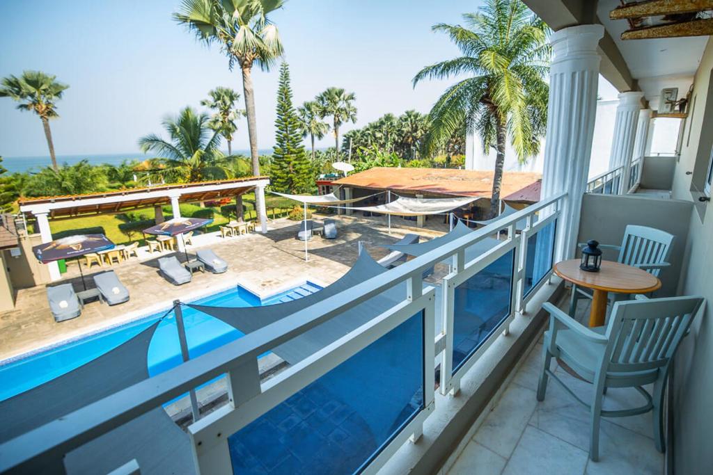 Balcony/terrace, Ocean Villa Heights in Brufut