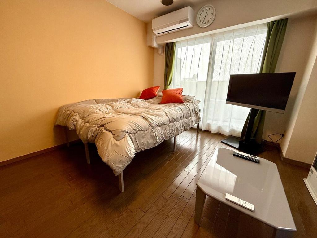 8-1閑静なエリア豊平川目の前でゆったりと静かな旅行可能, Sapporo