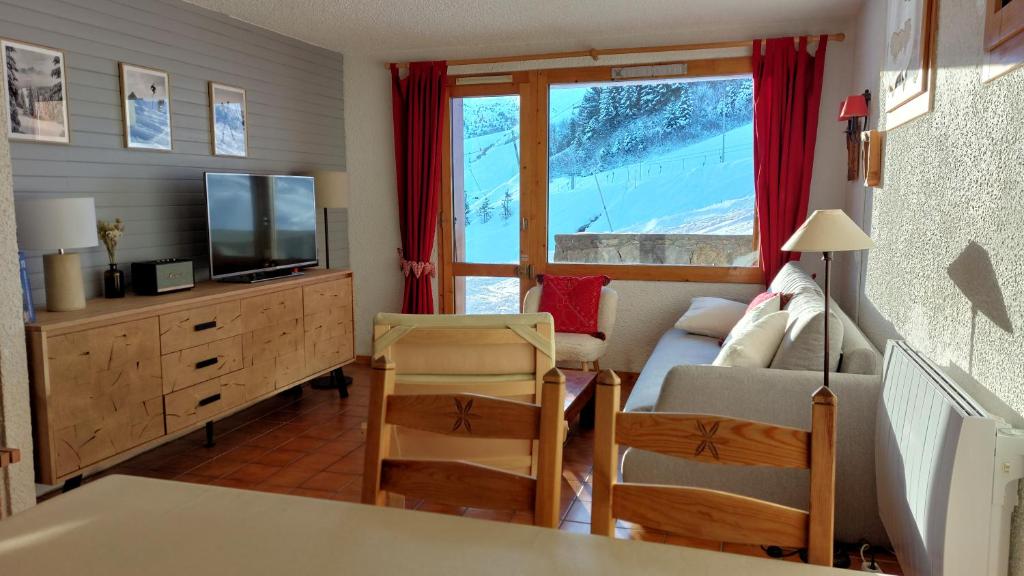 Appartement skis aux pieds Méribel-Mottaret avec garage et wifi - 1