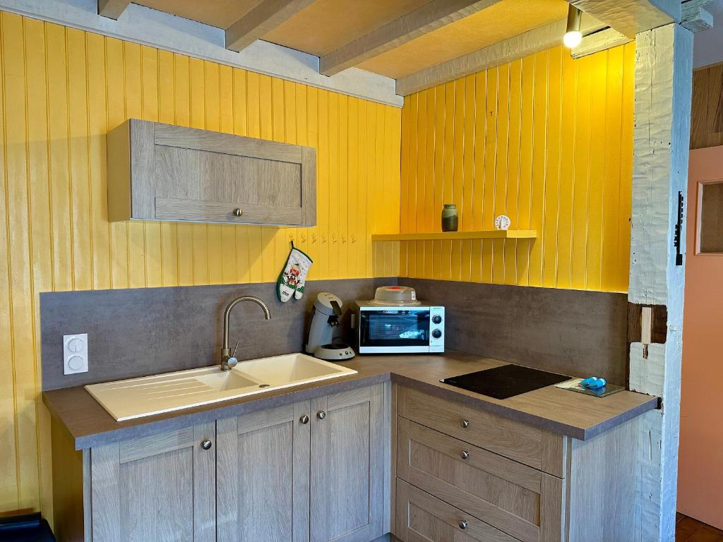 T2 fonctionnel Les Angles - 4 pers, Parking, Ski proche - FR-1-758-36 - 2