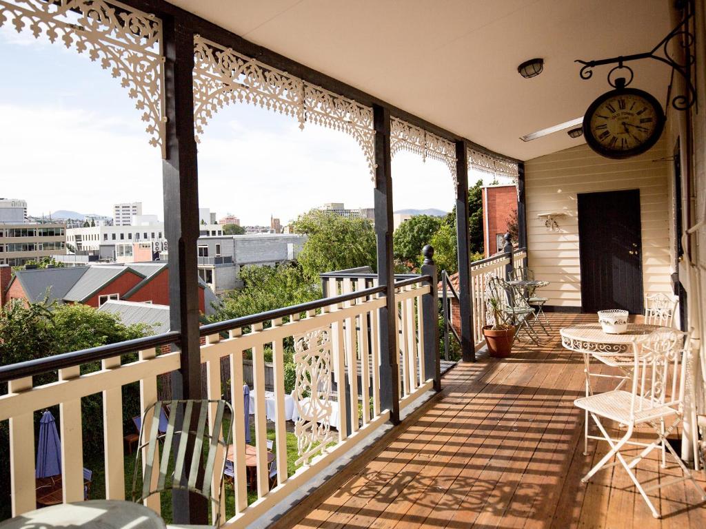 Balcony/terrace, Montacute Boutique Bunkhouse in Hobart