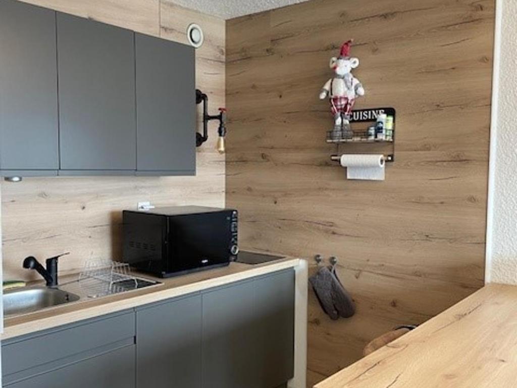 Studio cabine 4 personnes avec animaux acceptés, Orcières Merlette - FR-1-636-233 - 2
