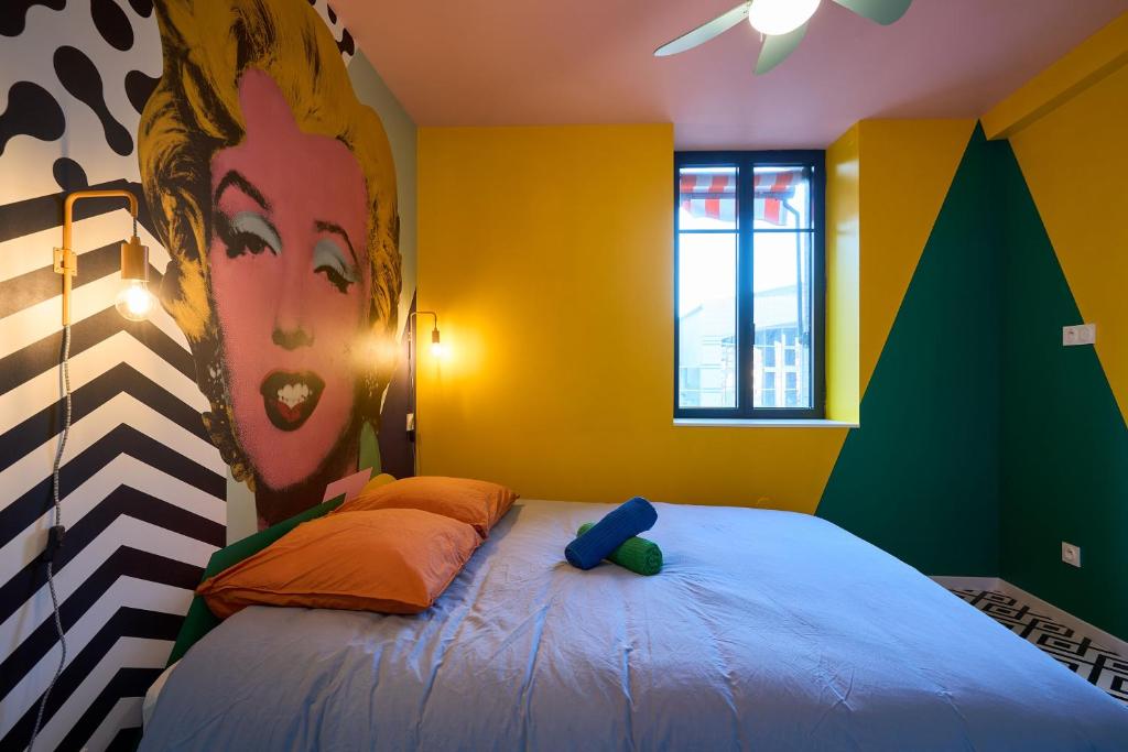 La Villa Orange - POP'ART - proche cité médiévale et centre ville à pied - 2