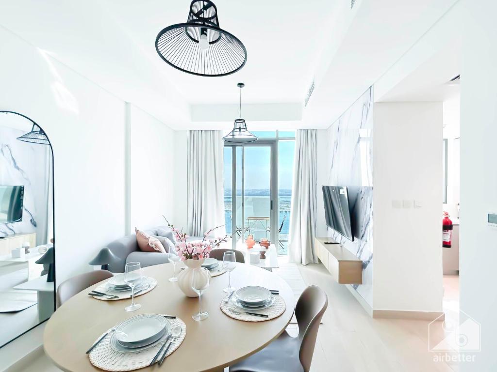 두바이 국제 금융 센터의 프라이빗 하우스 (60m², 침실 1개, 프라이빗 욕실 1개) (Luxury 1B with Balcony & partial Burj Khalifa view)