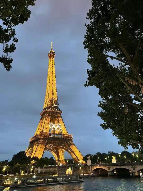 Apt haussamn walk tour eiffle trocadero 3minutes - 4