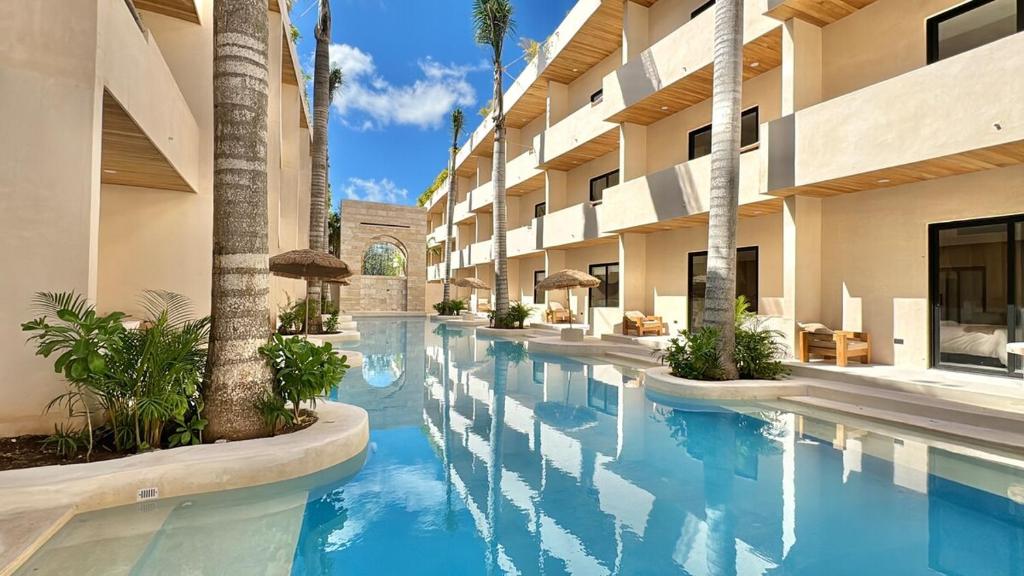 COCAY Pi2220 gym, balcony,swimming pool,pets, Tulum