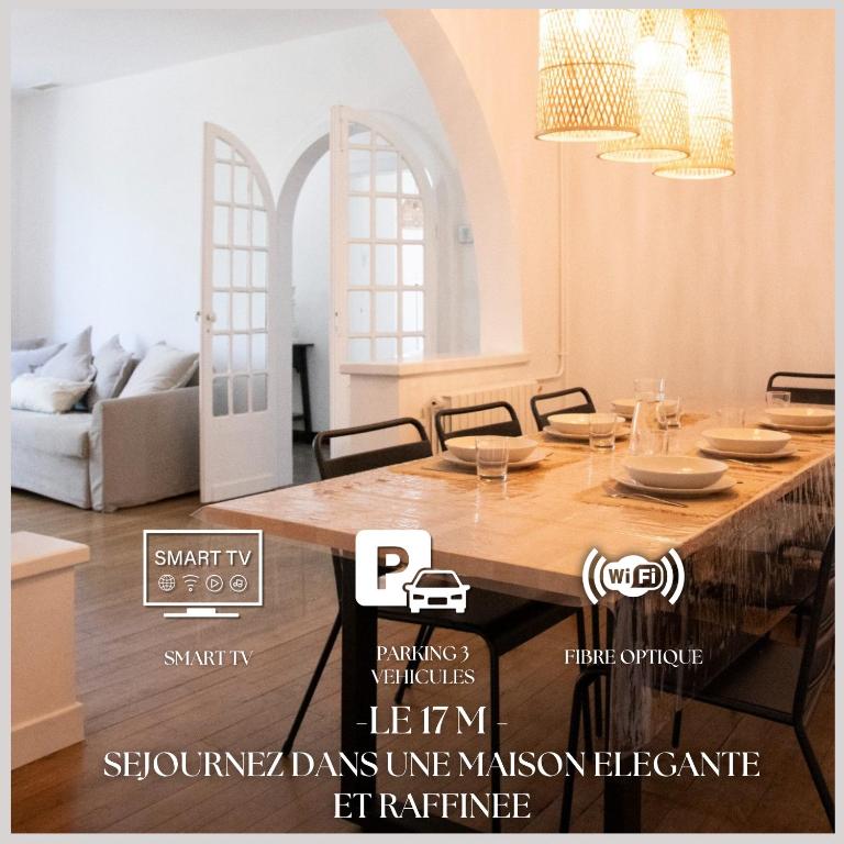 Le 17M - Maison Basque d'Occitanie Clim Jardin Parking, Castelginest