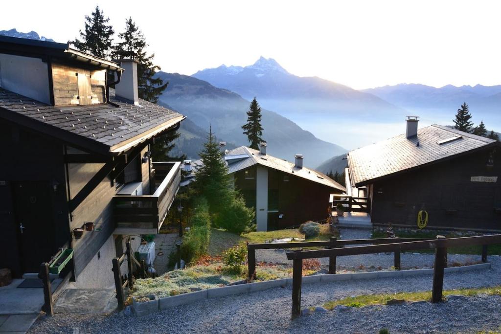 61 22 trois pièces à Gryon vue imprenable sur les montagnes - 3