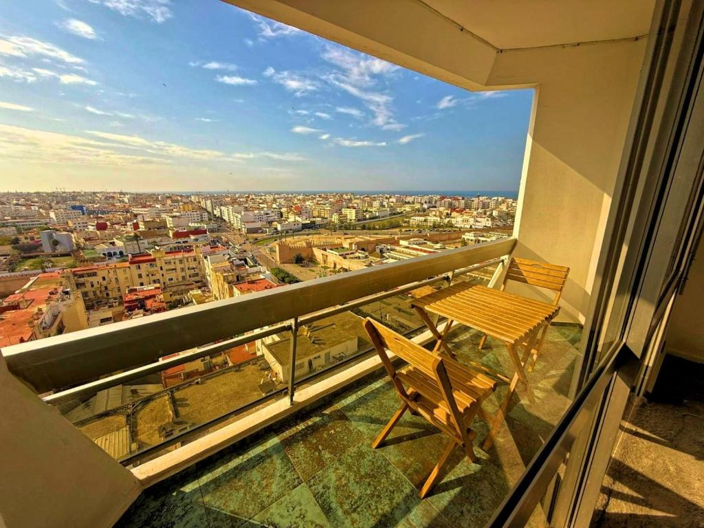 Rabat vue du ciel N° 2, majestueux et panoramique centre ville, Rabat