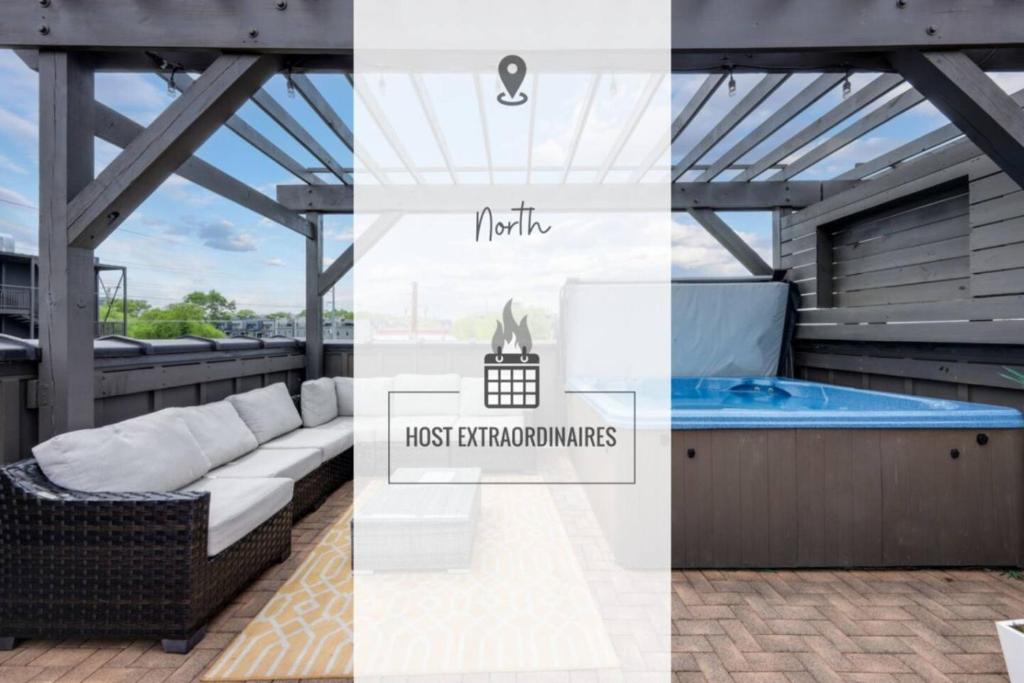 Red Radiance - Hot Tub - Dual Balconies Share Save, Nashville