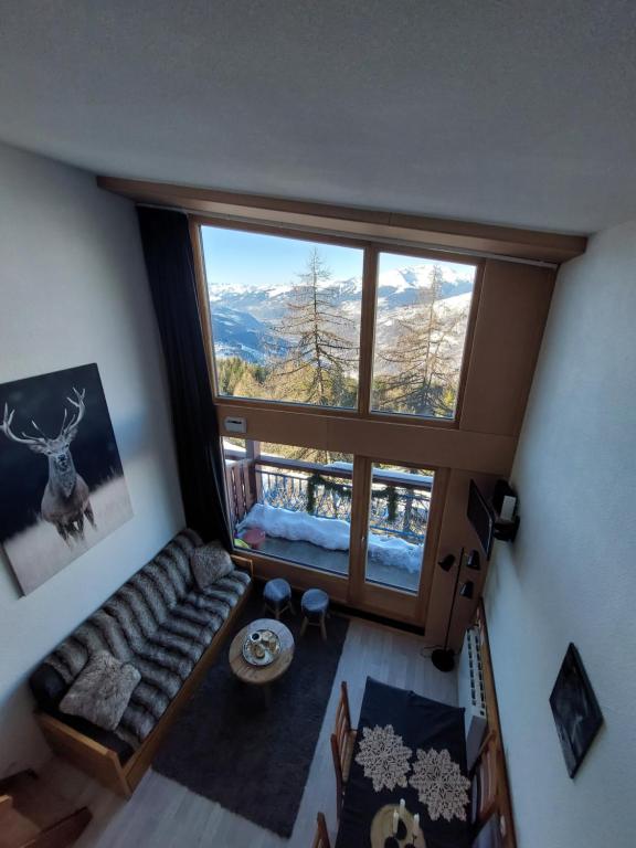 RESIDENCE LE RUITOR Duplex dernier étage vue panoramique classé 4 Cristaux Paradiski, Arc 1800