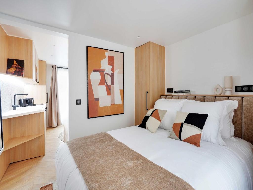 Modern apt with balcony - 1BR 2P - Saint Lazare - 3