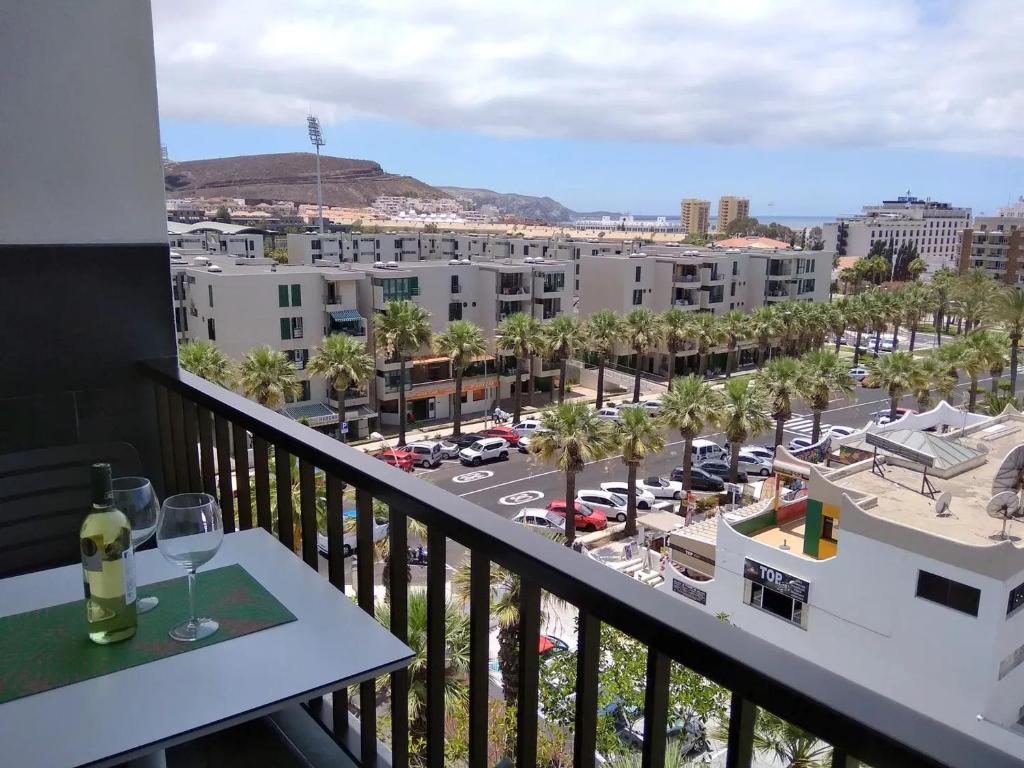 Modern Studio with Sea View in Arona 40 m² with Balcony, Arona