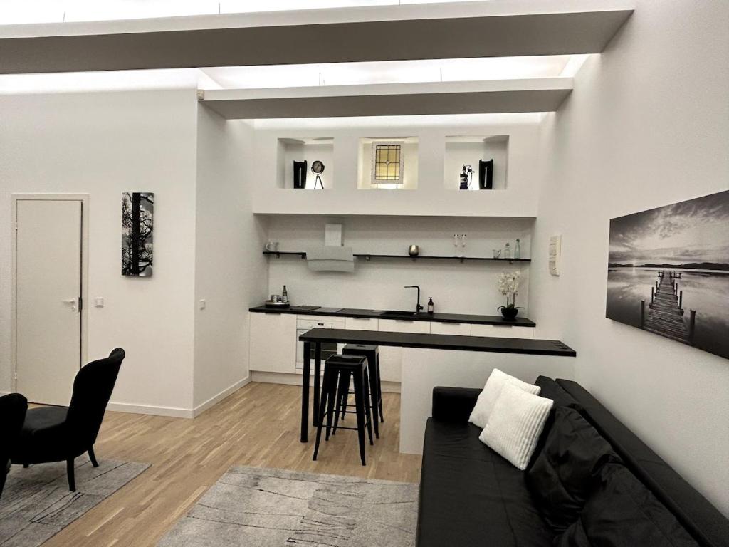 Stylish studio with sauna in Old Town, Tallinn