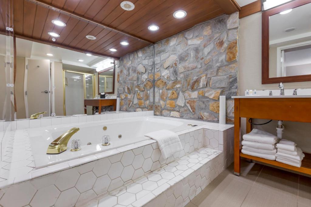 Well-appointed bathrooms
