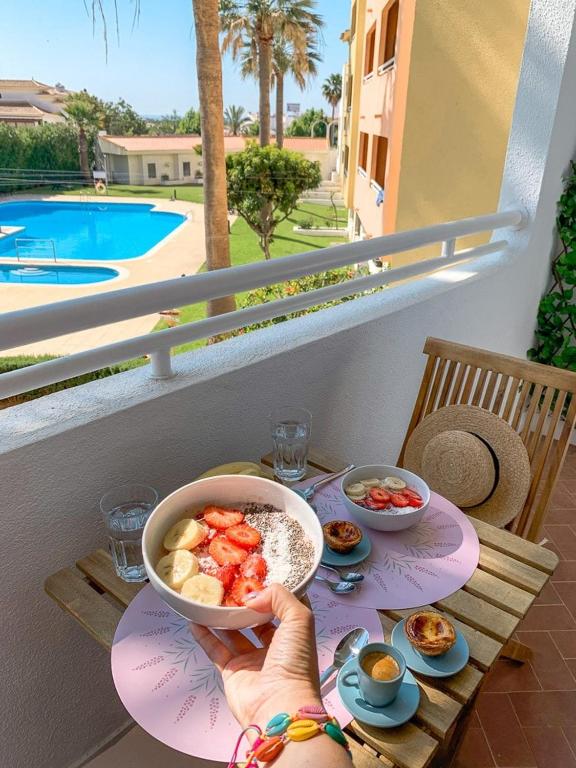 Albufeira Central Studio w swim pool and Seaview, Albufeira