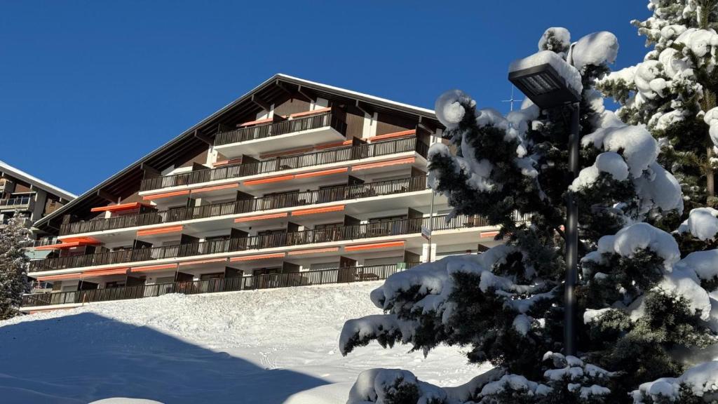 Crans Montana spacious 80m2 apartment with stunning view & bus stop outside - 3
