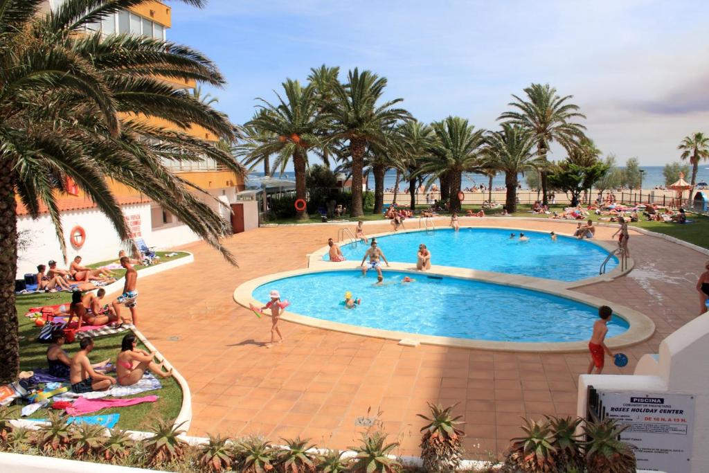 Appartment 5 pers Rosas,Roses, Espagne- plage piscine - 1