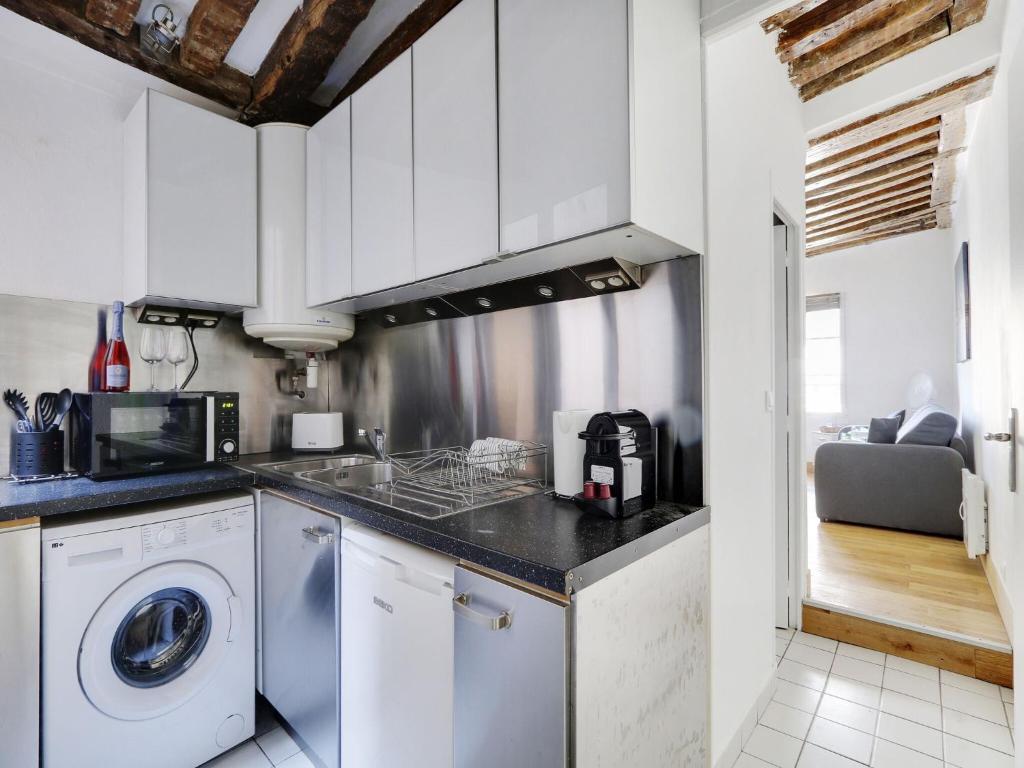 Superb studio - Rivoli Hotel de ville - Mobility lease - 3