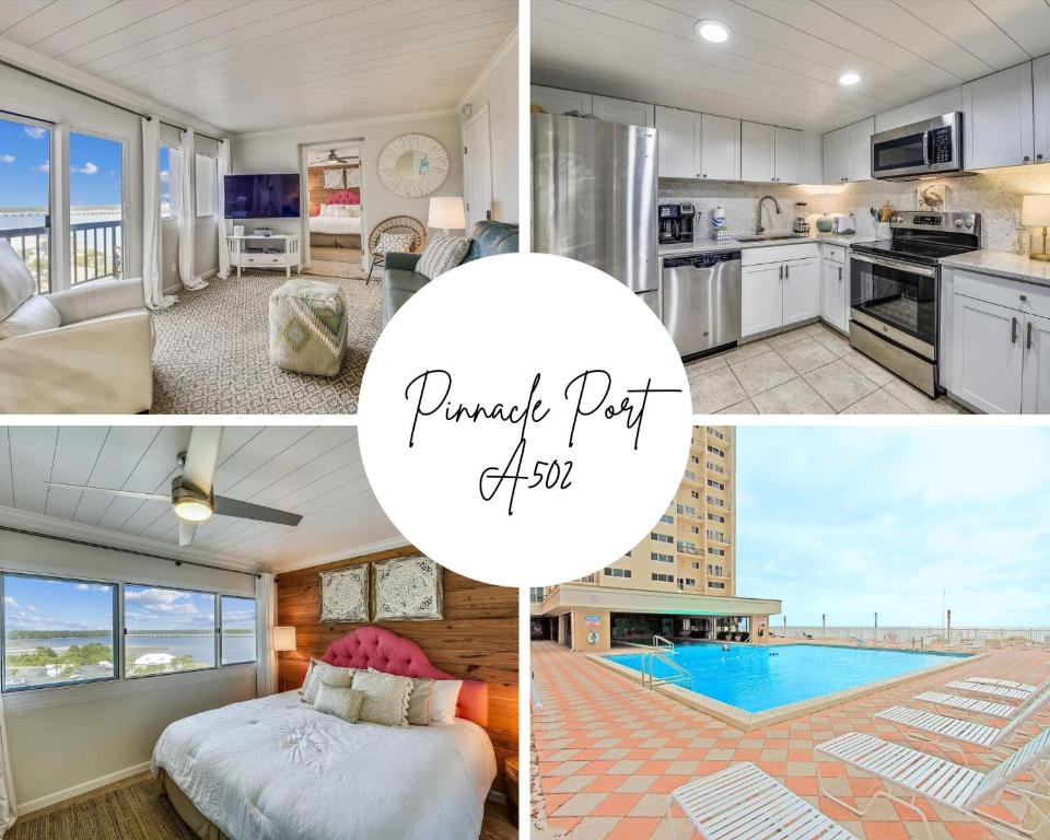 Pinnacle Port A502 - Updated 3 Bedroom 3 Bathroom Sleeps 8, Free Fun! Boat Ramp Access! condo, Panama City Beach