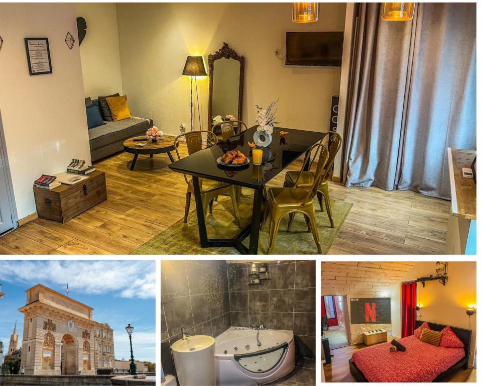 La Suite du Triomphe - Bain Balnéothérapie,Netflix, Montpellier