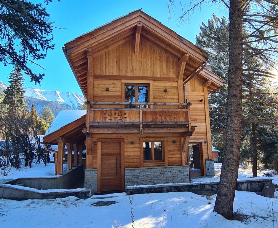 Chalet neuf Eterlou 130 m carrés 5 chambres 10 couchages à Serre Chevalier - 1
