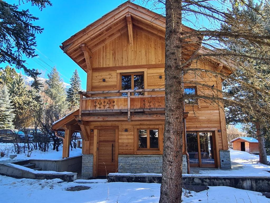 Chalet neuf Eterlou 130 m carrés 5 chambres 10 couchages à Serre Chevalier - 2