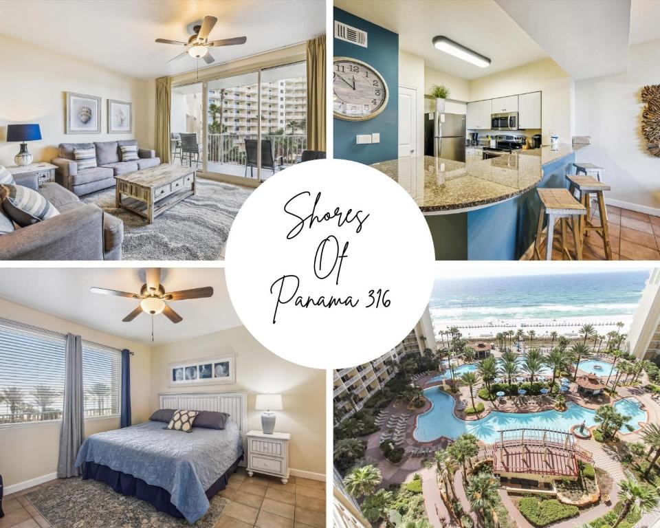 Shores of Panama 316 - 3rd Floor 1 Bedroom, Sleeps 6, Reserved Parking Space, Free Daily Fun! condo, Panama City Beach