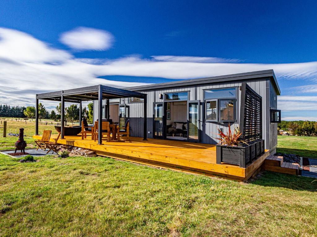Mangateitei Views - Rangataua Tiny Home, Ohakune